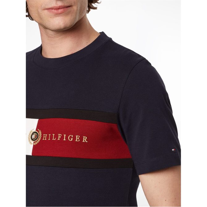 Icon Insert T Shirt Tommy Hilfiger Free Delivery - Image 6