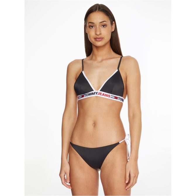 Triangle Fixed Bikini Top Tommy Bodywear Free Delivery - Image 3