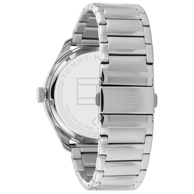 Tommy Hilfiger Gents Skeleton Dial Watch Free Delivery - Image 3