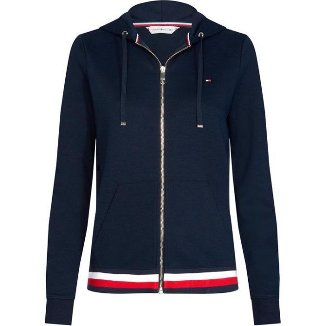 Heritage Zip Hoodie Tommy Hilfiger Shoping Model