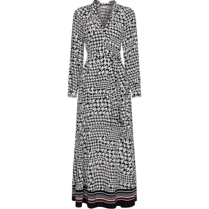 Houndstooth Dress Tommy Hilfiger Online Sales