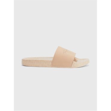 Metallic Pool Sliders Tommy Hilfiger Sale Merchandise