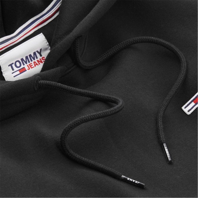 Fleece Hoodie Tommy Jeans Free Delivery - Image 3