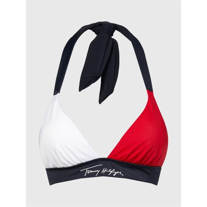 Halterneck Push Up Bikini Top Tommy Bodywear Hot Sell - Image 2