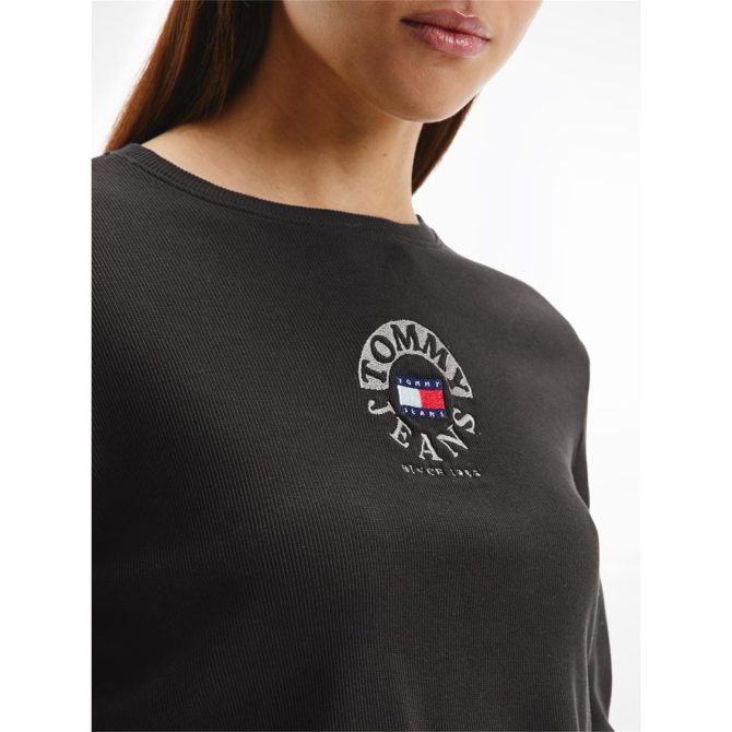Embroidered Crop Circle T-Shirt Tommy Jeans Less Expensive - Image 6