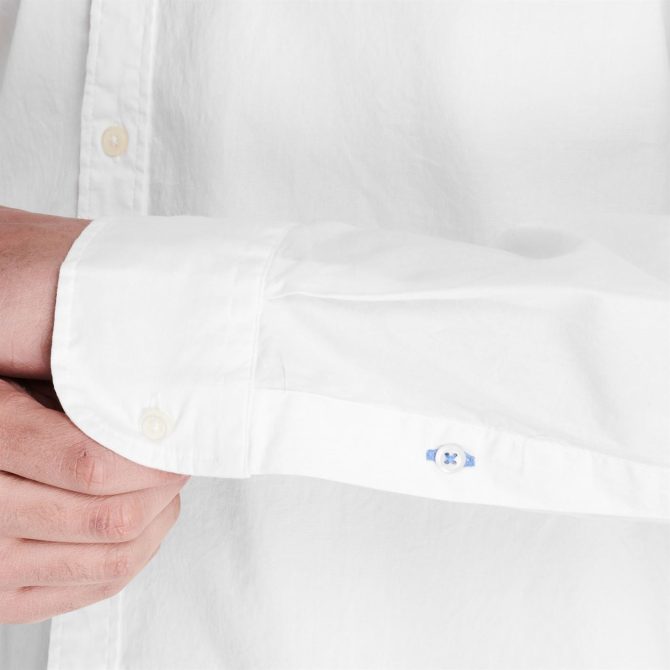 Stretch Poplin Long Sleeve Shirt Tommy Hilfiger Online Sales - Image 5