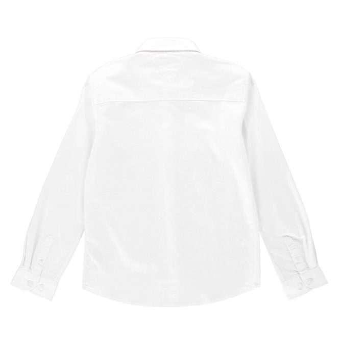 Junior Boys Oxford Shirt Tommy Hilfiger Cut Price - Image 5