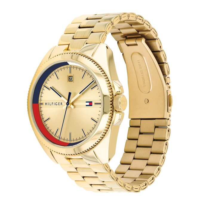 Gents Colour Blocked Bracelet Watch Tommy Hilfiger Free Delivery - Image 2