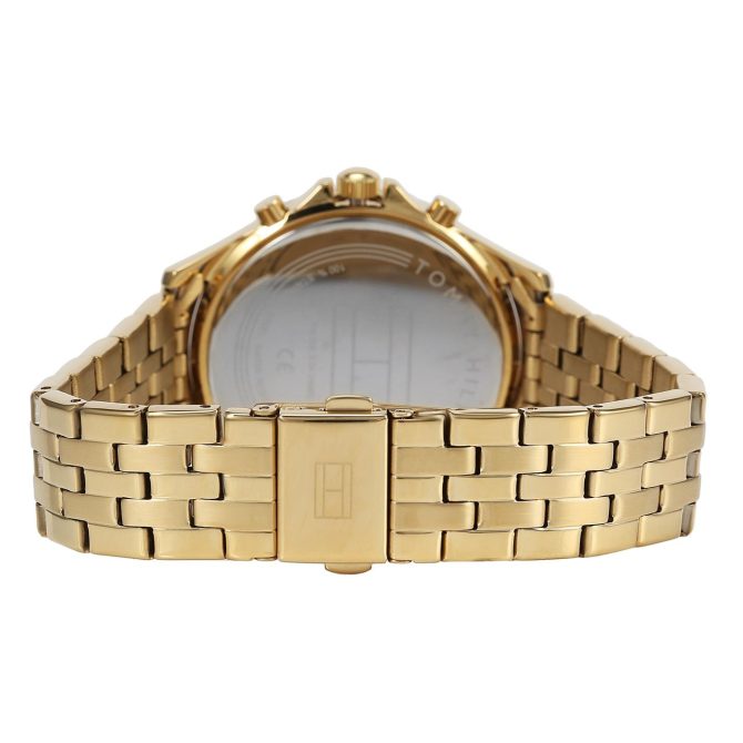 Ladies Crystal Set Gold Plated Bracelet Watch Tommy Hilfiger Free Delivery - Image 3