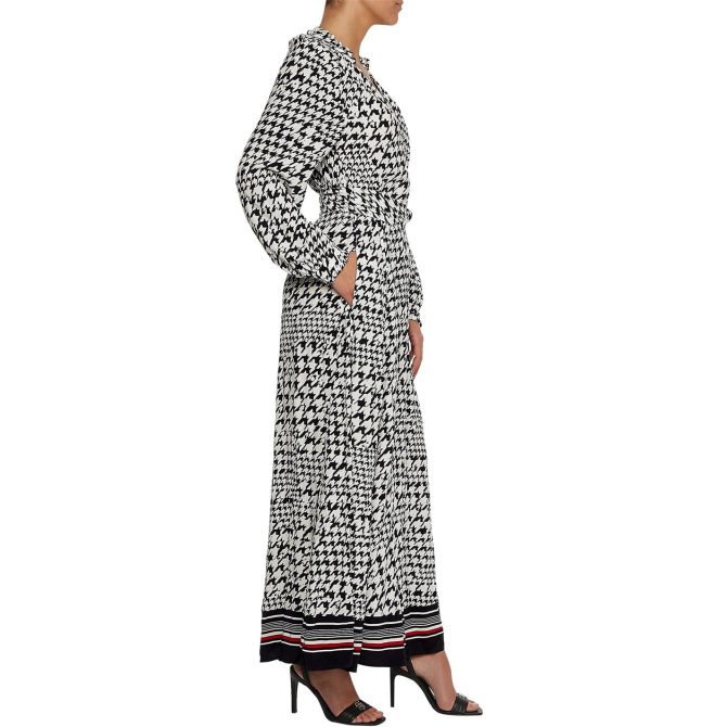 Houndstooth Dress Tommy Hilfiger Online Sales - Image 4