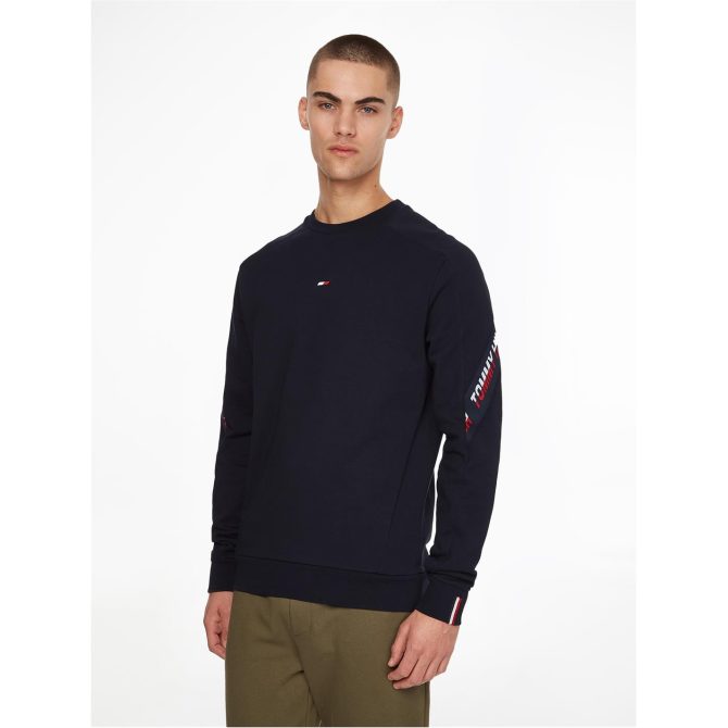 Tape Crew Sweater Tommy Sport Sells Cheap - Image 4