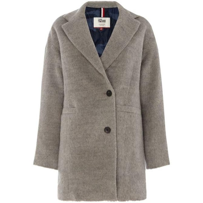 Tommy Jeans Padded Wool Coat Wholesale