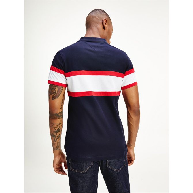 1985 Signature Colour Block Polo Shirt Tommy Hilfiger Less Expensive - Image 3