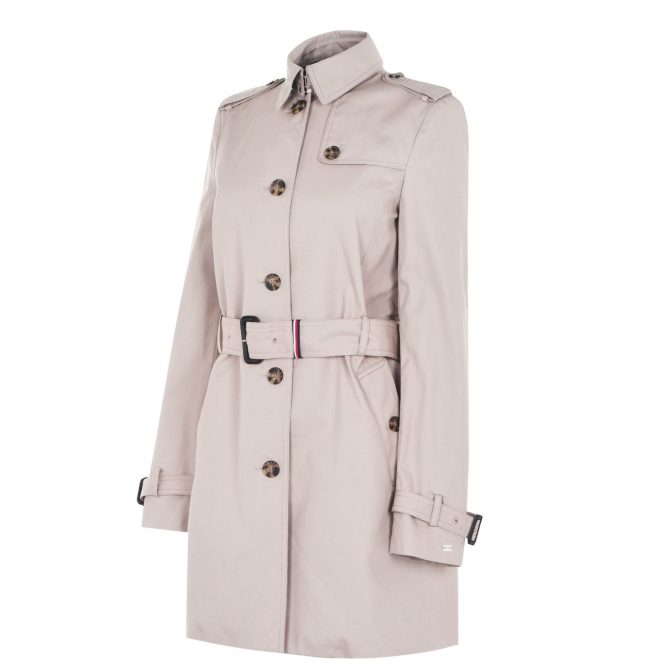 Heritage Trench Coat Tommy Hilfiger Free Delivery - Image 7