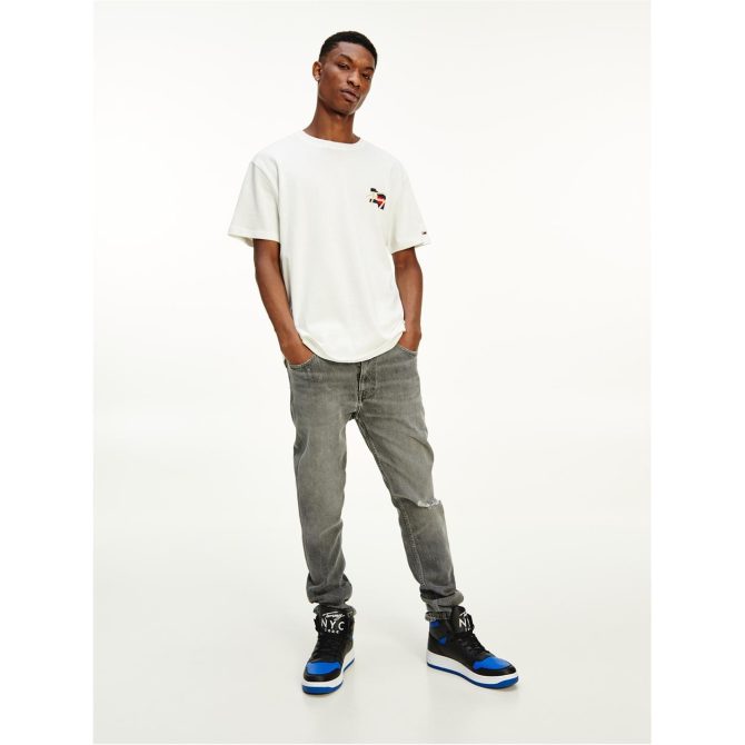 Vintage Graphic Short Sleeve T Shirt Tommy Jeans Online Sales - Image 4