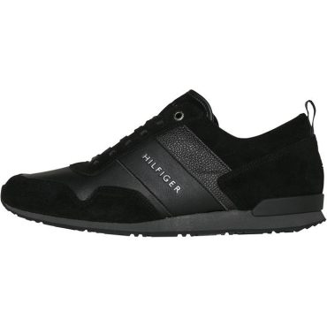 Tommy Hilfiger Iconic Suede Mix Runner Reduction In Price