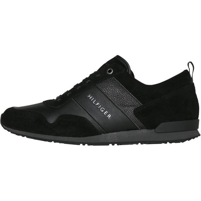 Tommy Hilfiger Iconic Suede Mix Runner Reduction In Price