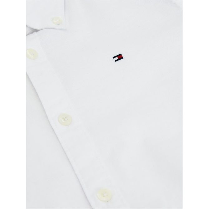 Junior Boys Oxford Shirt Tommy Hilfiger Cut Price - Image 2