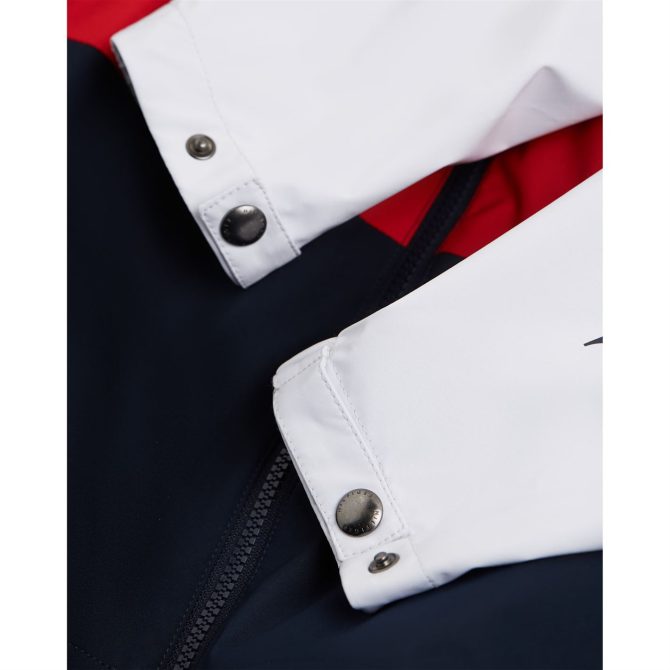 Colour Block Hood Jacket Tommy Hilfiger Trend Model - Image 4