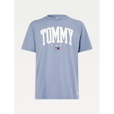 Collegiate T Shirt Tommy Jeans Shoping Model