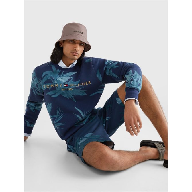 Floral Logo Crew Neck Sweatshirt Tommy Hilfiger Wholesale - Image 5