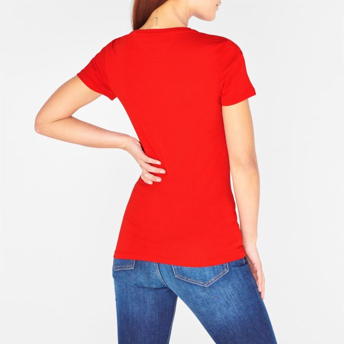Slim Fit Logo T-shirt Tommy Jeans Cut Price - Image 3