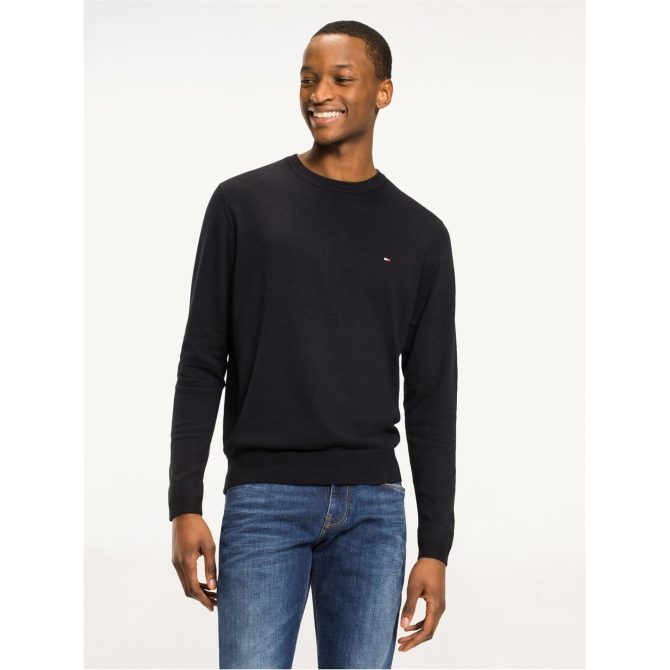 Crew Neck Jumper Tommy Hilfiger On Sale - Image 2