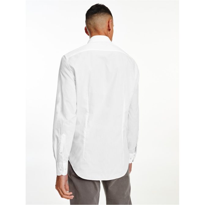 Core Poplin Classic Slim Shirt Tommy Hilfiger Tailoring Fascinating Model - Image 3