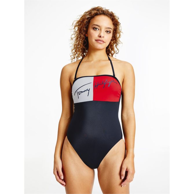 Cheeky Bandeau One Piece Tommy Bodywear Sells Cheap - Image 4