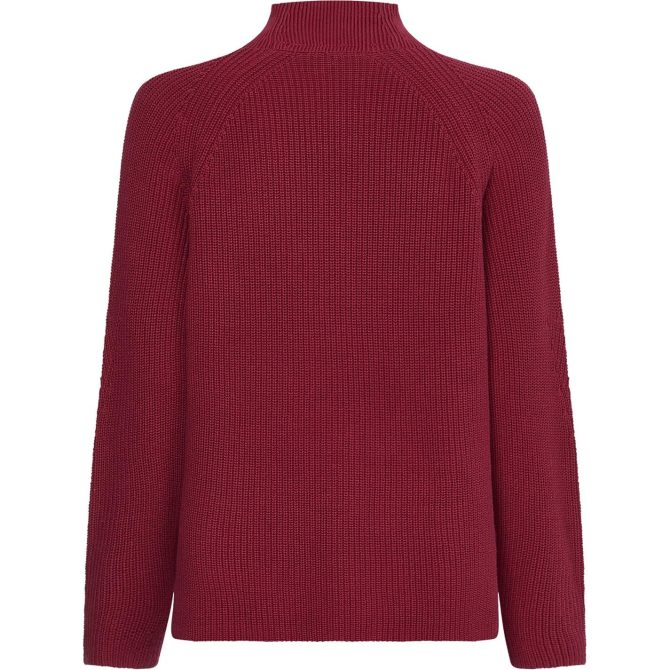 Hayana Mock Neck Knitted Top Tommy Hilfiger Free Delivery - Image 2