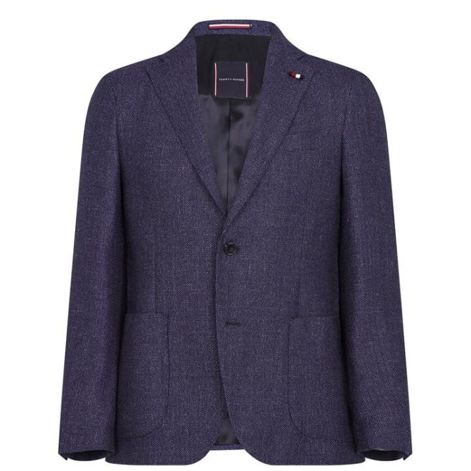 Weave Blazer Tommy Hilfiger Tailoring Free Delivery