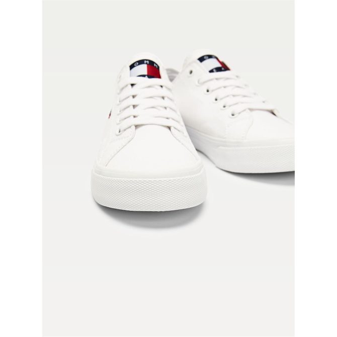 Canvas Low Trainers Tommy Jeans Free Delivery - Image 4