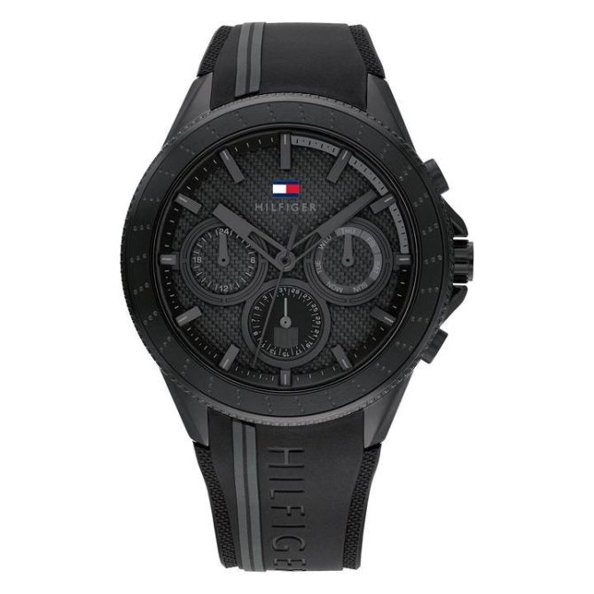 Gents Sport Inspired Silicone Watch Tommy Hilfiger Sells Cheap