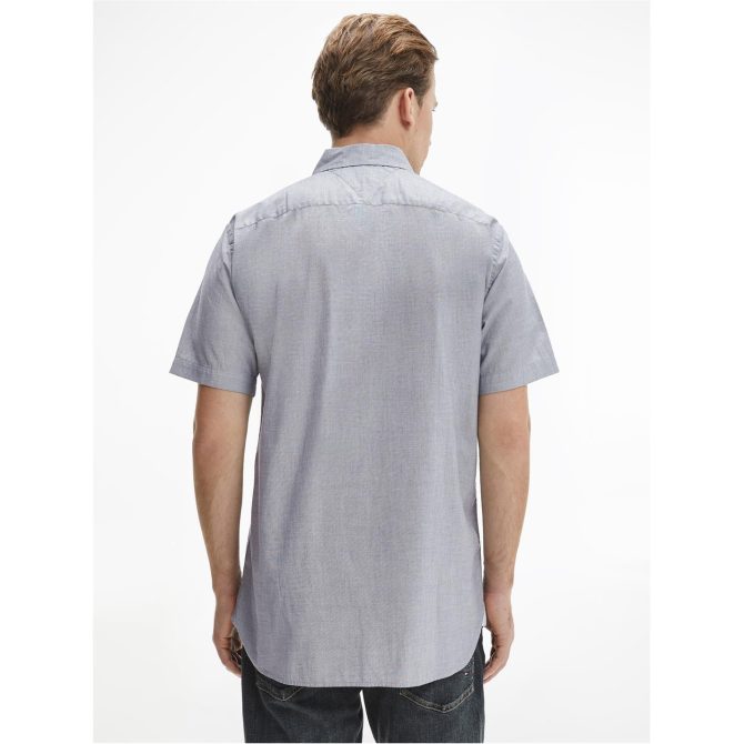 Short Sleeve Poplin Shirt Tommy Hilfiger Free Delivery - Image 5