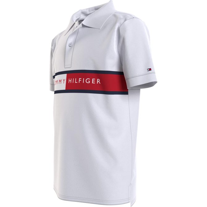 Tommy Hilfiger Flag Polo Children Free Delivery - Image 3