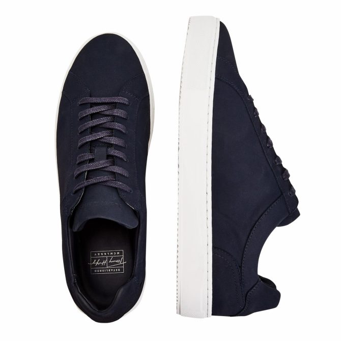 Premium Cupsole Nubuck Trainers Tommy Hilfiger Free Delivery - Image 2