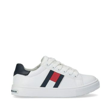 LG Flag Lace Trainers Tommy Hilfiger Cut Price