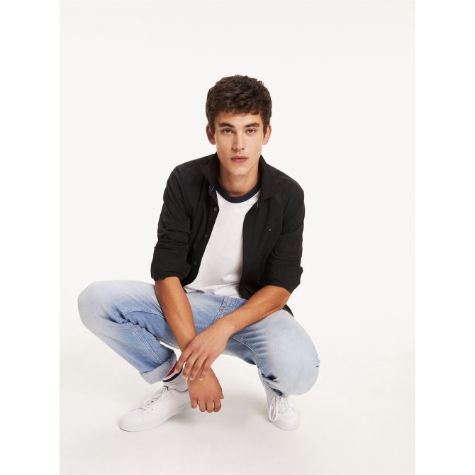 Stretch Shirt Tommy Jeans Sale Merchandise - Image 4