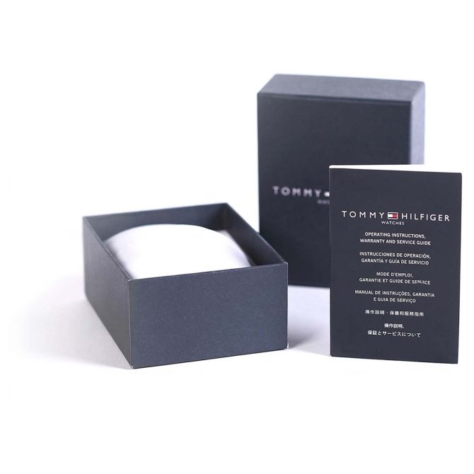Gents Grey Steel Watch Tommy Hilfiger Free Delivery - Image 4
