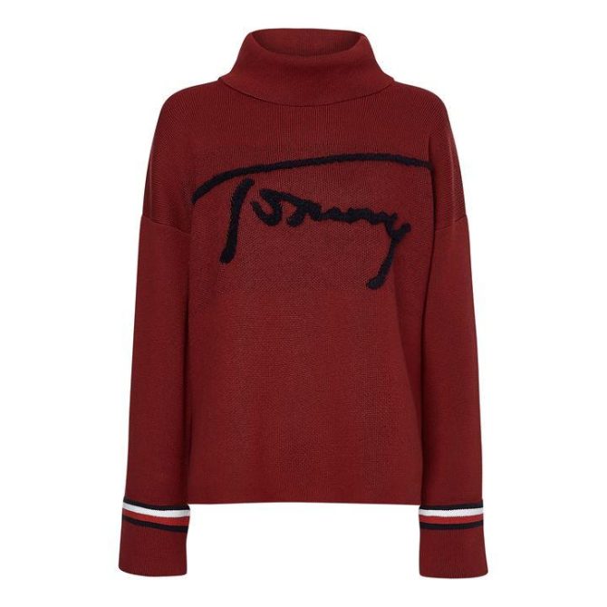 Relaxed Tom High Neck Jumper Tommy Hilfiger Less Expensive