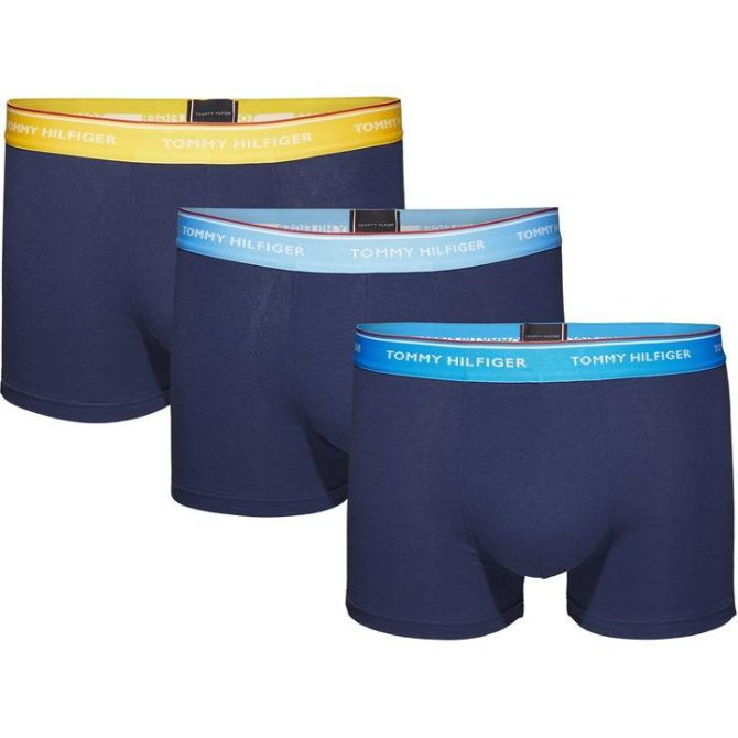Tommy 3 Pack Trunks Tommy Bodywear Free Delivery