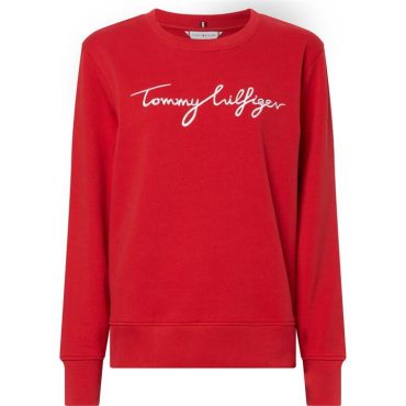 Tommy Graphic Sweater Womens Tommy Hilfiger Fascinating Model