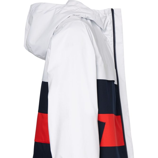 Colour Block Hood Jacket Tommy Hilfiger Trend Model - Image 3