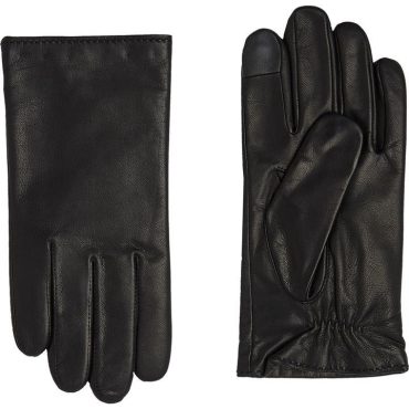 Tommy Hilfiger Flag Leather Gloves Mens Free Delivery