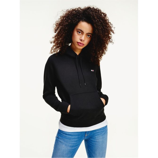 Fleece Hoodie Tommy Jeans Free Delivery - Image 4