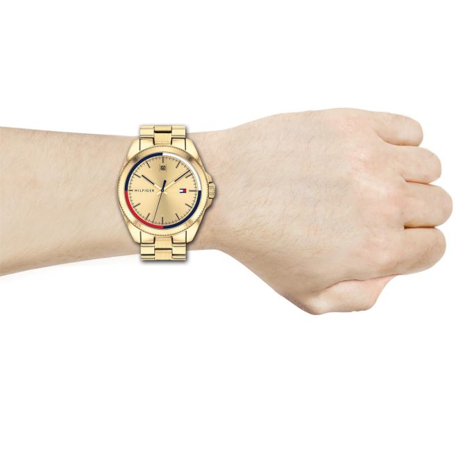 Gents Colour Blocked Bracelet Watch Tommy Hilfiger Free Delivery - Image 4