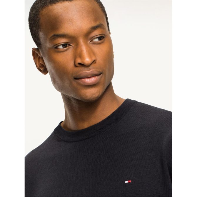 Crew Neck Jumper Tommy Hilfiger On Sale - Image 4