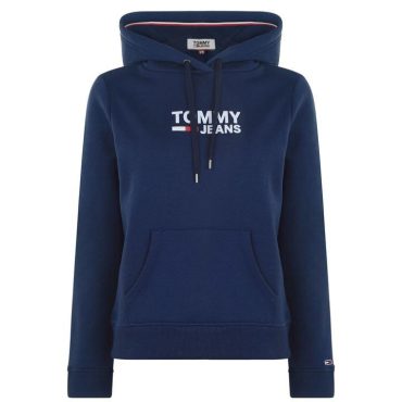 Logo Hoodie Tommy Jeans Cut Price