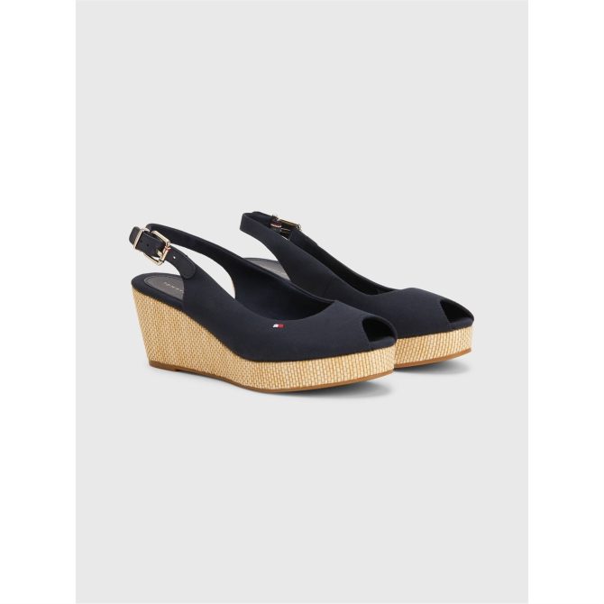 Iconic Elba Sling Back Wedges Tommy Hilfiger Hot Sell - Image 2