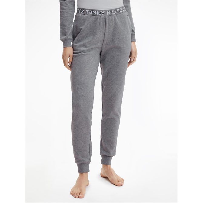 Tommy Hilfiger Tracksuit Bottoms Womens Tommy Bodywear Shoping Model - Image 4